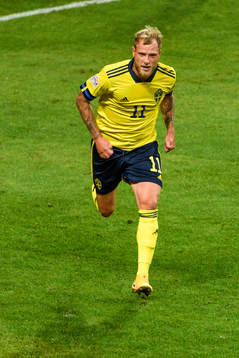John Guidetti of Sweden
