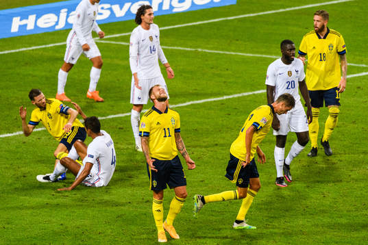 Marcus Berg, John Guidetti , Mikael Lustig and Pontus