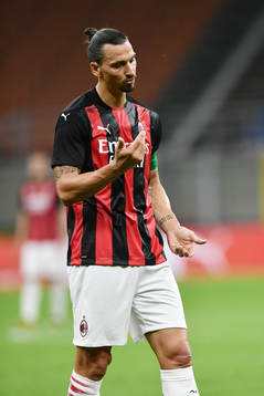 Zlatan Ibrahimovic of Milan