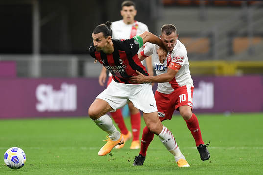 Zlatan Ibrahimovic of Milan