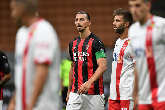 Zlatan Ibrahimovic of Milan