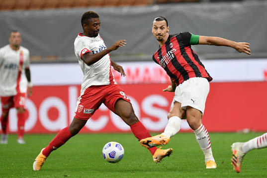 Zlatan Ibrahimovic of Milan