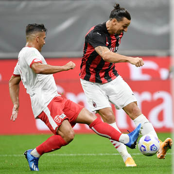 Zlatan Ibrahimovic of Milan