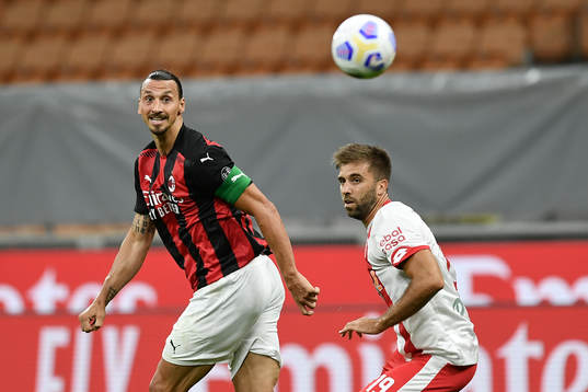 Zlatan Ibrahimovic of Milan