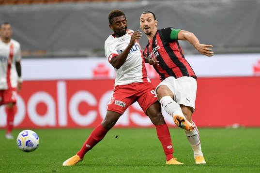 Zlatan Ibrahimovic of Milan