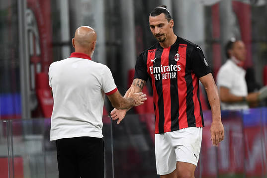Zlatan Ibrahimovic of Milan