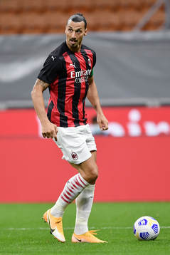 Zlatan Ibrahimovic of Milan