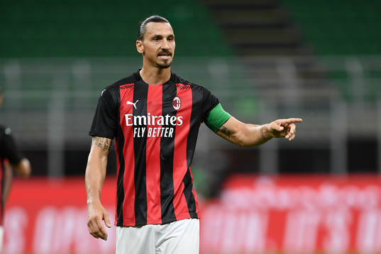 Zlatan Ibrahimovic of Milan