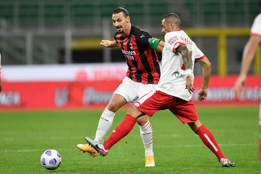 Zlatan Ibrahimovic of Milan