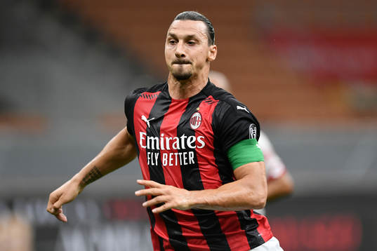 Zlatan Ibrahimovic of Milan