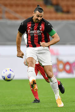 Zlatan Ibrahimovic of Milan