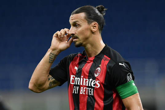 Zlatan Ibrahimovic of Milan