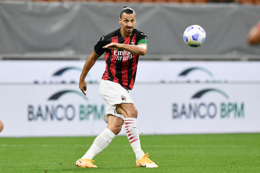 Zlatan Ibrahimovic of Milan