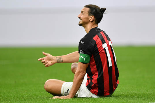 Zlatan Ibrahimovic of Milan