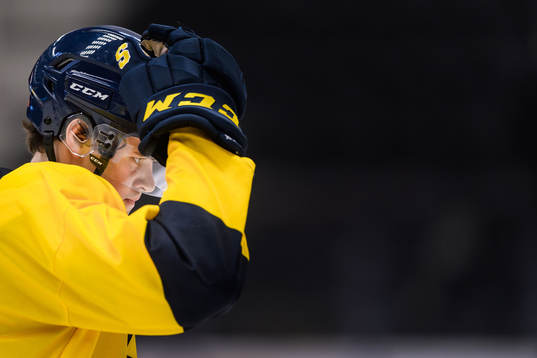 Södertäljes Axel Andersson deppar