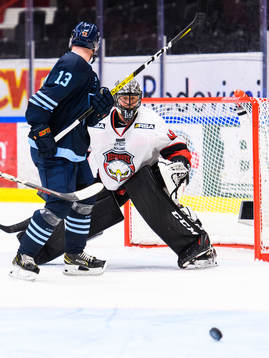 Malmö Redhawks målvakt Oscar Alsenfelt