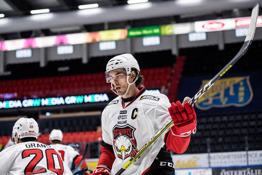 Malmö Redhawks Oliver Lauridsen deppar