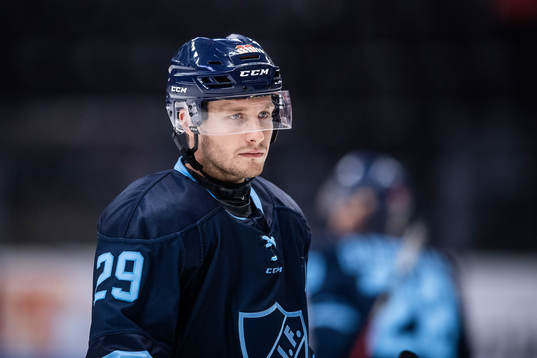 Djurgårdens Sebastian Strandberg deppar