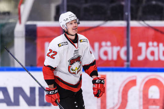 Malmö Redhawks Lars Bryggman jublar