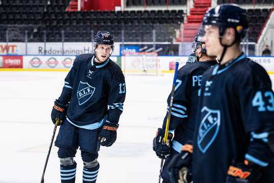 Djurgårdens Kalle Östman deppar