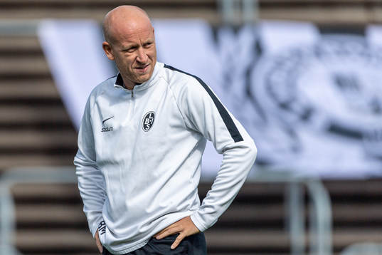 Landskronas tränare Billy Magnusson