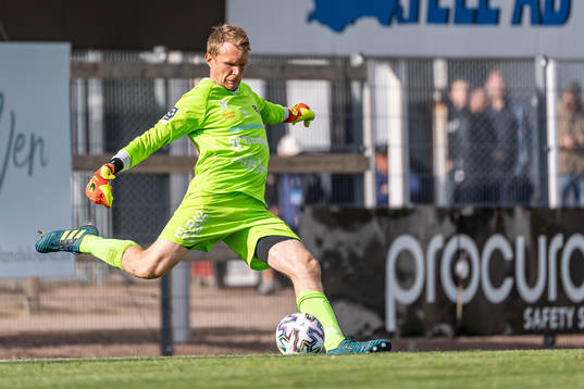 Trollhättans målvakt Simon Forslund