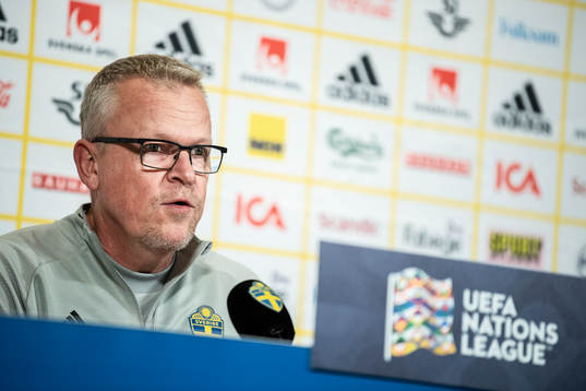 Head coach Janne Andersson of the Swedish national football