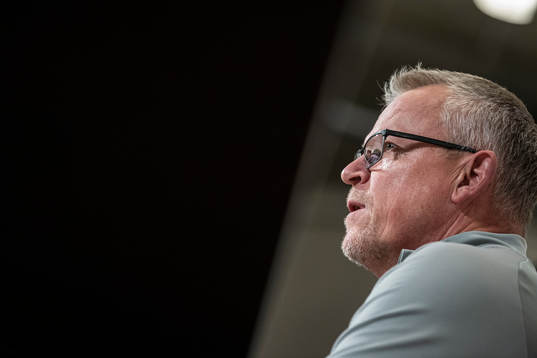 Head coach Janne Andersson of the Swedish national football
