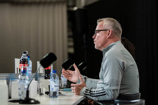 Head coach Janne Andersson of the Swedish national football