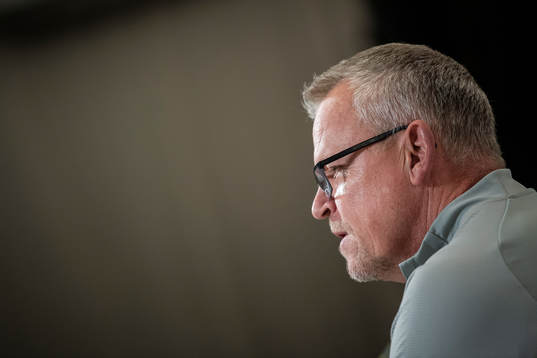 Head coach Janne Andersson of the Swedish national football