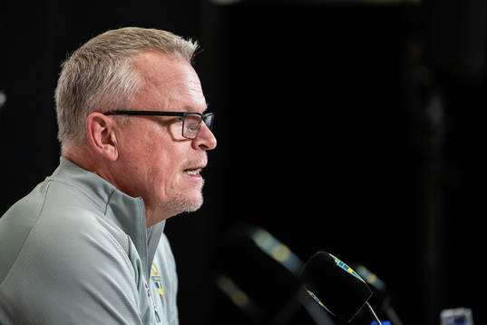 Head coach Janne Andersson of the Swedish national football