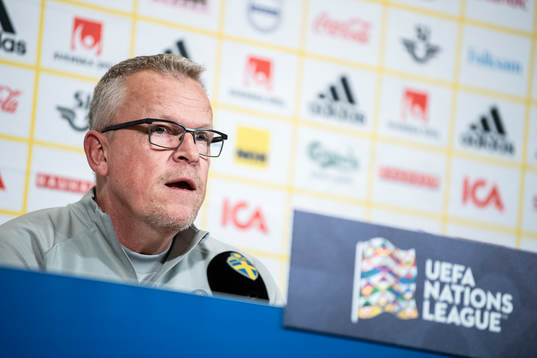 Head coach Janne Andersson of the Swedish national football