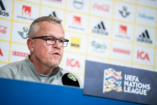 Head coach Janne Andersson of the Swedish national football