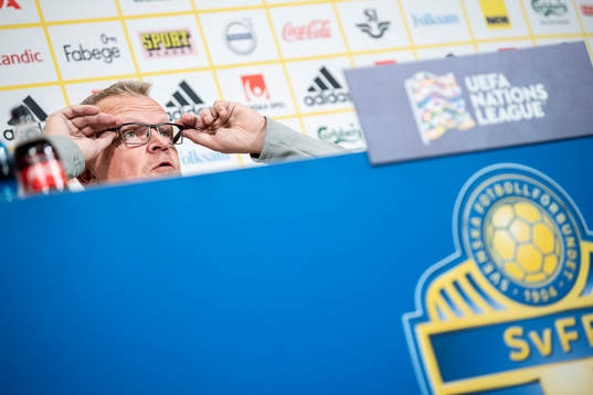 Head coach Janne Andersson of the Swedish national football