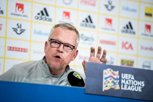 Head coach Janne Andersson of the Swedish national football