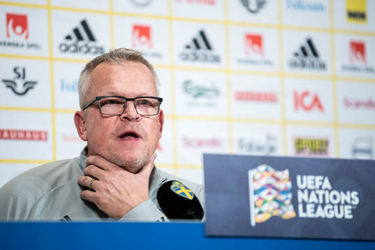 Head coach Janne Andersson of the Swedish national football