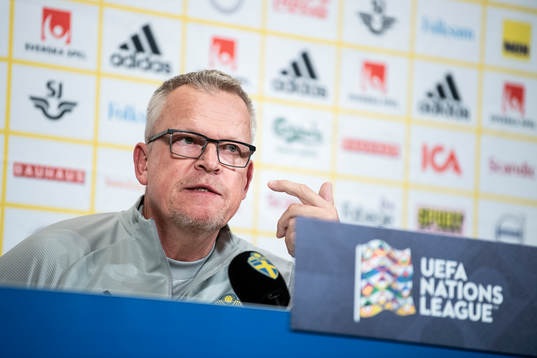 Head coach Janne Andersson of the Swedish national football