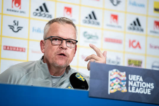 Head coach Janne Andersson of the Swedish national football