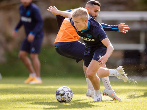 IFK Göteborgs Isak Dahlqvist och Sargon Abraham