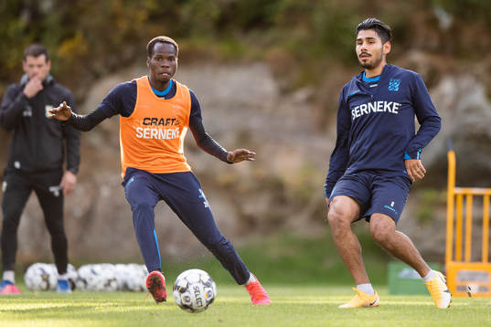 IFK Göteborgs Alhassan Yusuf Abdullahi och Hosam Aiesh