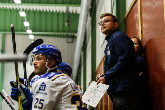 Leksands tränare Björn Hellkvist