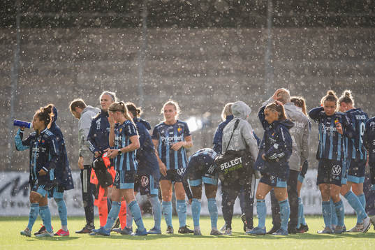 Djurgårdens spelare deppar
