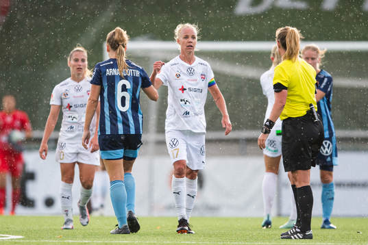 Rosengårds Caroline Seger tackar Djurgårdens Gudrun
