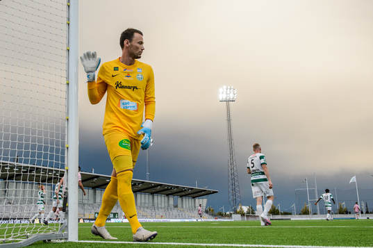 Västerås målvakt Anton Fagerström