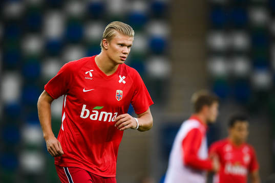 Erling Braut Haaland of Norway