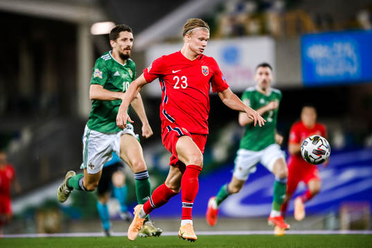 Erling Braut Haaland of Norway