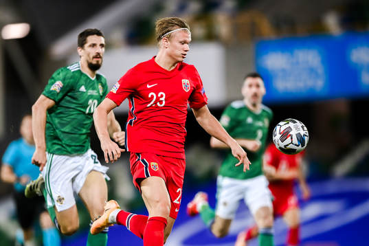 Erling Braut Haaland of Norway