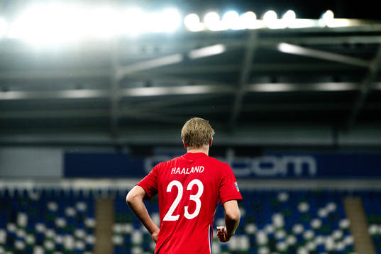 Erling Braut Haaland of Norway