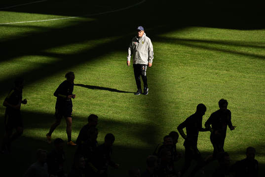 Head coach Janne Andersson of the Swedish national football