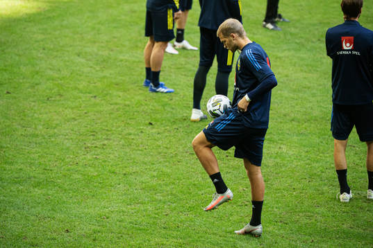 Sebastian Andersson of the Swedish national football team